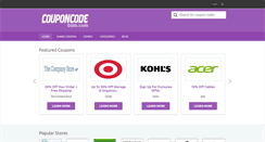 Desktop Screenshot of couponcodesale.com