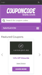 Mobile Screenshot of couponcodesale.com